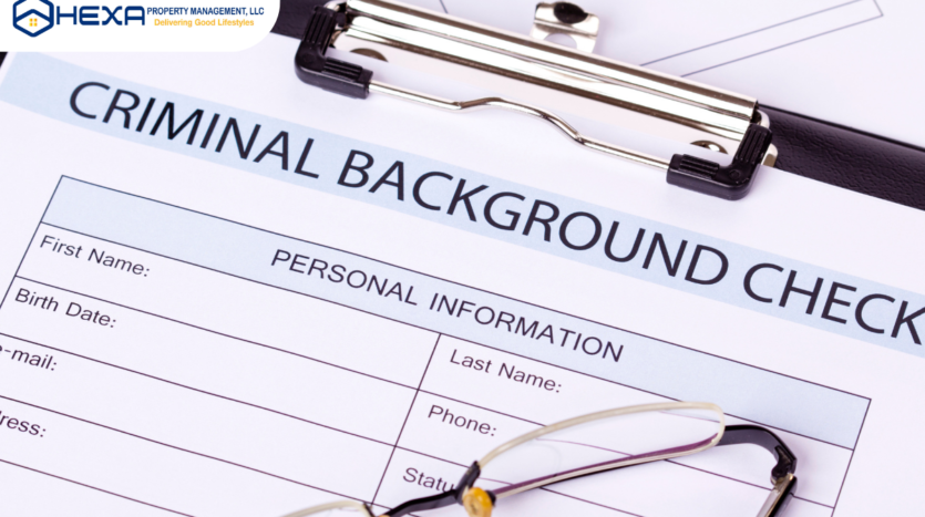 A background check from Landlords