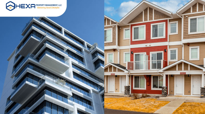 5 Key Differences between condo vs townhouse