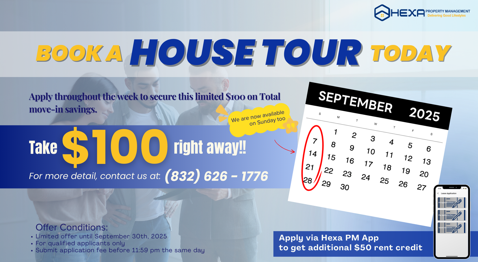 Book a sunday tour
